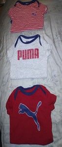 Puma lot 0-3 onesies